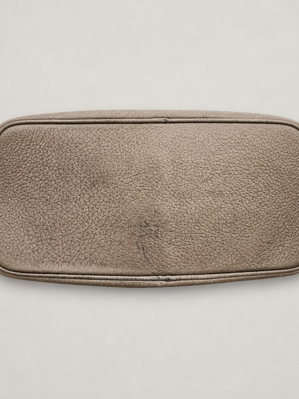 Versace leather shoulder bag in silver quilted - Picture 3 of 8